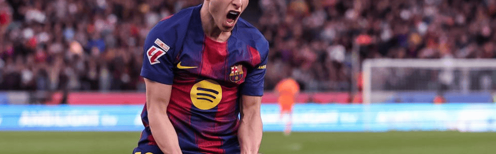 西甲进球榜：巴萨25轮64球领跑！皇马54球第2！奥维耶多16球垫底！