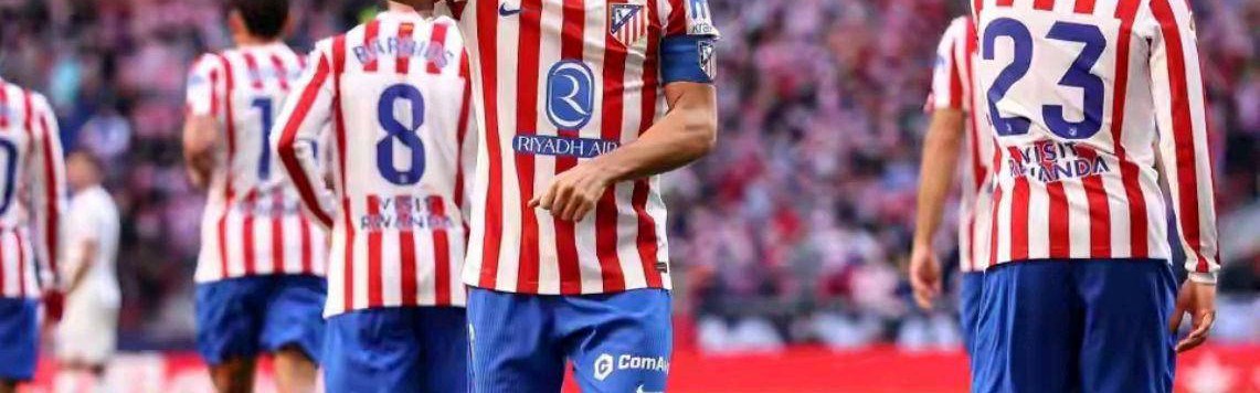 西甲第16轮精彩对决：马竞主场2-1力克瓦伦西亚