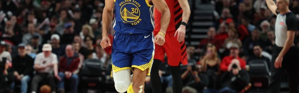 库里三分19中12空砍48分 勇士不敌开拓者2连败