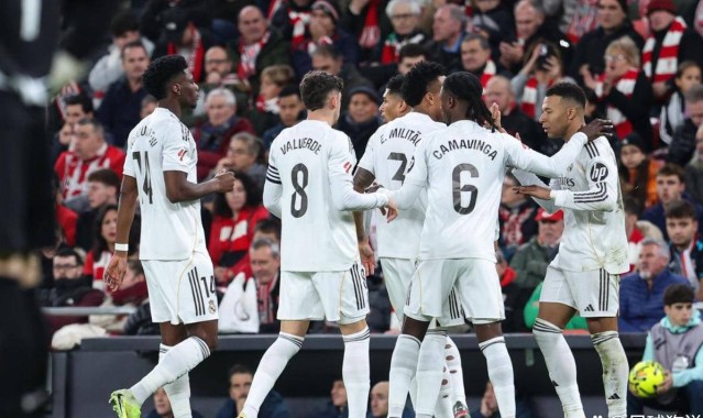 西甲争冠格局大洗牌，皇马3-0完胜毕尔巴鄂，姆巴佩追平C罗纪录引关注