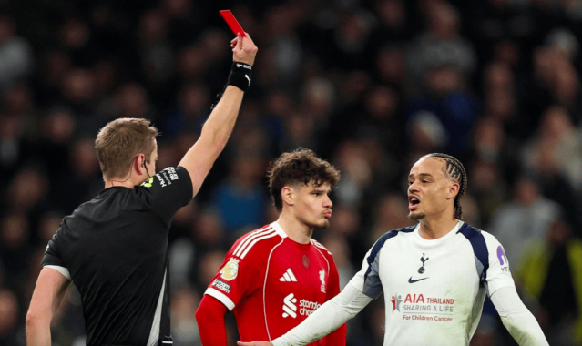 1-2！英超BIG6内战：两员大将染红 8.8亿豪门10轮2胜坐稳下半区