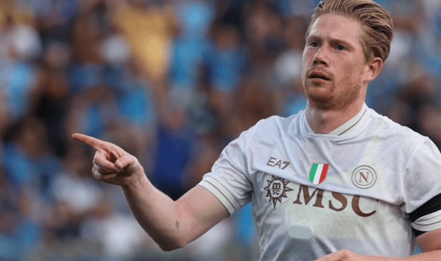 一场2-0让孔蒂取得开门红，德布劳内破门，收获意甲处子球