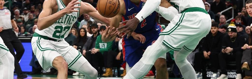 坎宁安32+10布朗34+8+7 活塞击败凯尔特人迎四连胜