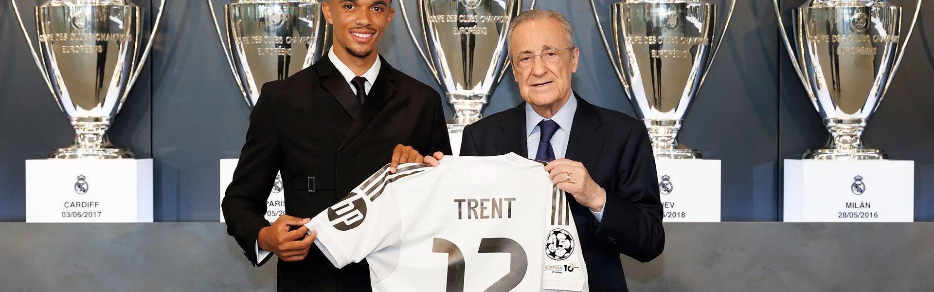 老佛爷欢迎阿诺德：你来自我们尊敬的利物浦 皇马有你的好友贝林