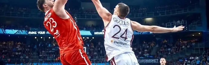 欧洲杯各队NBA球员表现:马卡爆发约老师高效 铂金最低迷