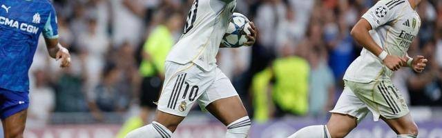 2：1！不怵2场红牌，姆巴佩双响+追平穆勒，皇马逆转收获欧冠开门红