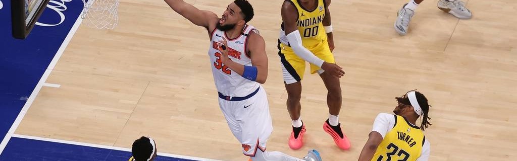 布伦森32分唐斯24+13 尼克斯胜步行者总分扳至2-3